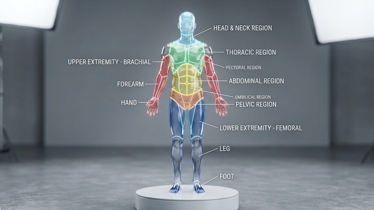Body Regions Quiz Fill In The Blank: Questions, Answers & Practice Quiz