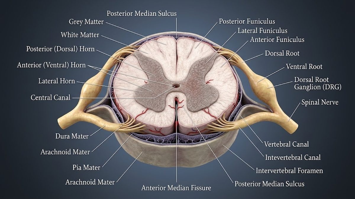 Cross Section Of Spinal Cord Quiz: Questions, Answers & Practice Quiz